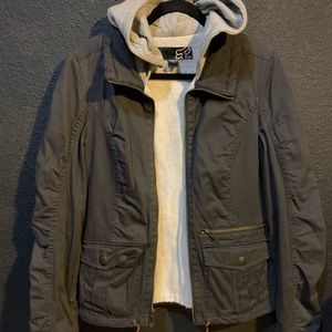 Fox Hooded Utility Jacket
